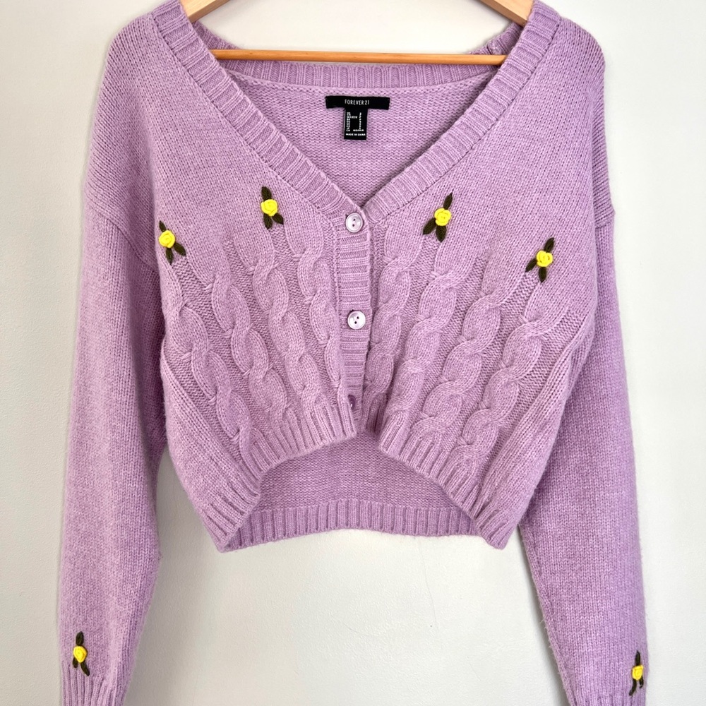 Forever 21 — Women’s Cardigan — Purple
